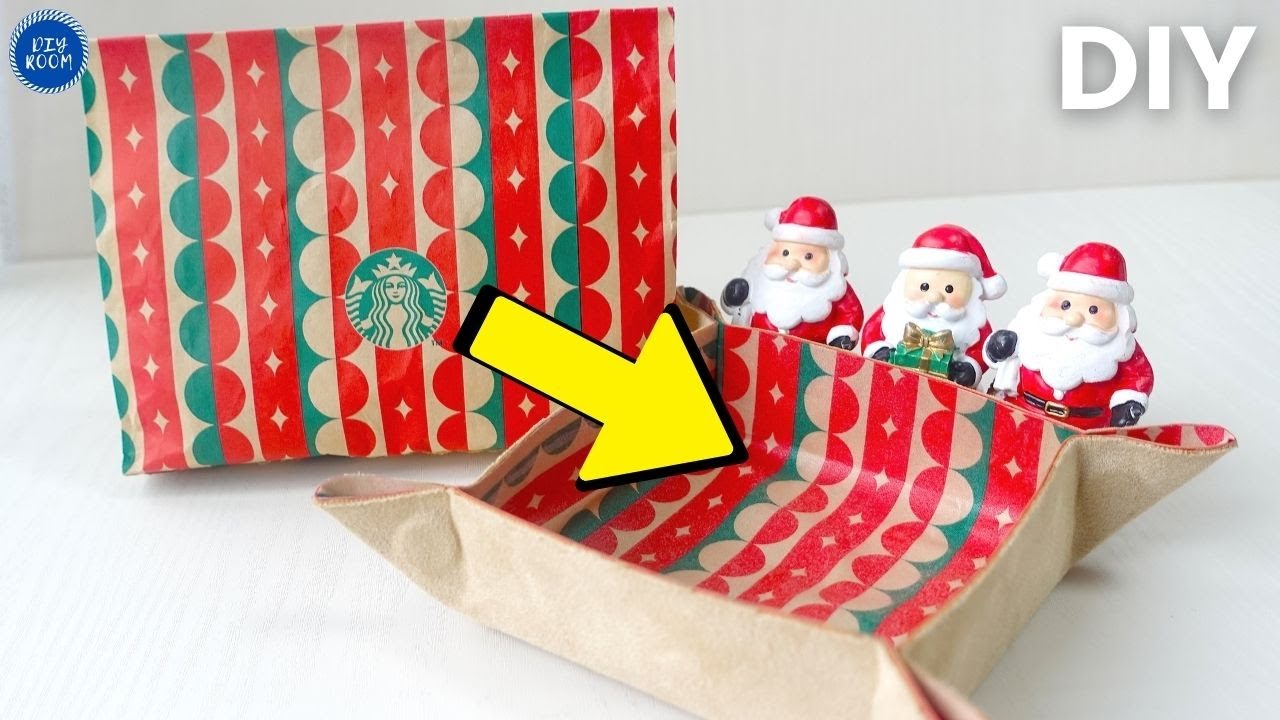 Простой способ сделать двусторонний поднос.