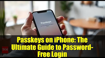 Passkeys on iPhone: The Ultimate Guide to Password-Free Login