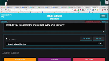 Socrative Quick Question