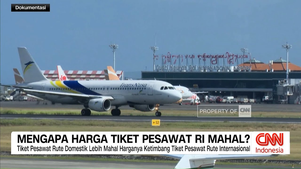 Mengapa Harga Tiket Pesawat RI Mahal?