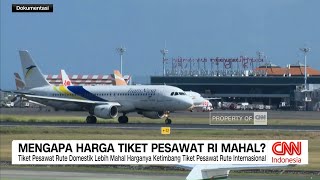 Mengapa Harga Tiket Pesawat RI Mahal?