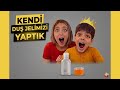 EYVAH DUŞ JELİMİZ BİTMİŞ! 😱 (5 Dakikada Evde Kendimiz Yaptık)