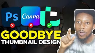 FORGET Canva and Photoshop, this AI THUMBNAIL Maker does it all