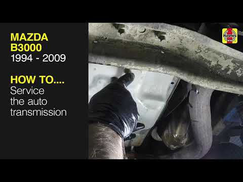 Mazda B3000 (1994 - 2009) - Service the auto transmission
