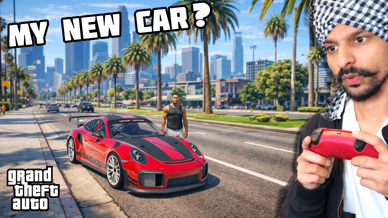 My new CAR ? Porsche 😍 GTA PUNJABI  X BrarTV
