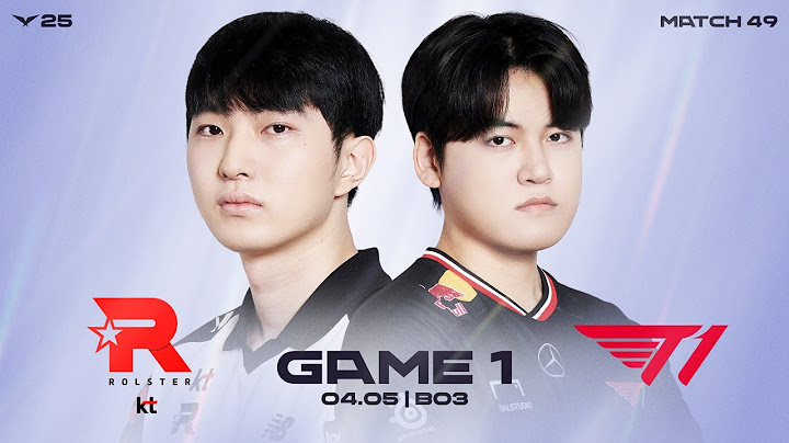 KT vs T1 - Game 1 | W5D5 | 2025 LCK