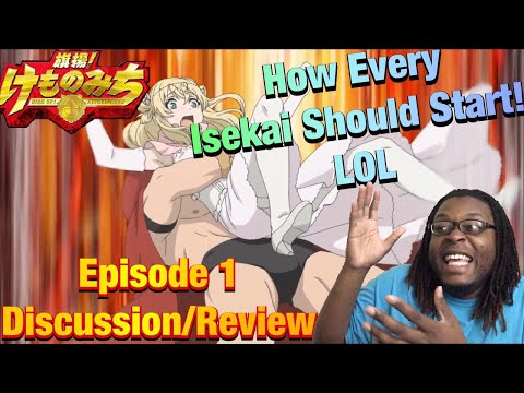 Hataage! Kemono Michi Episode 1 Reaction/Review Did he really suplex  her!? 