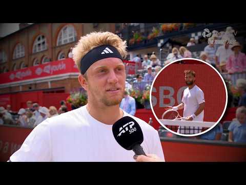 Fokina & Moutet Entertain At Queen's Club! | Fokina Reveals Details Of His New Coach Pep Clavet