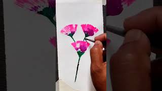Fan Brush Painting