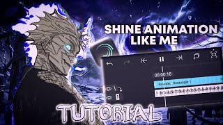 How To Make Shine Animation In Alight Motion Like After Effects | ZayroEditz