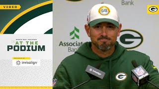 Matt LaFleur shares his observations from Friday’s practice