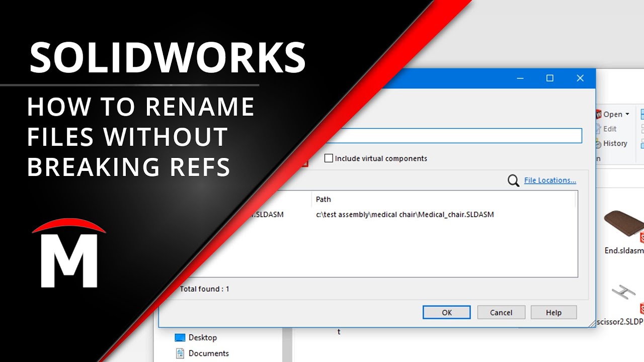  New How To Rename Solidworks Files without Breaking References