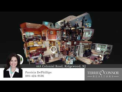 445 Colonial Road, Ridgewood, NJ home video tour