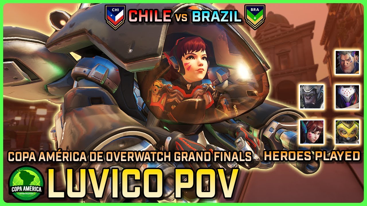 [ Luvico ] Chile vs Brazil | Grand Finals | Copa América De Overwatch