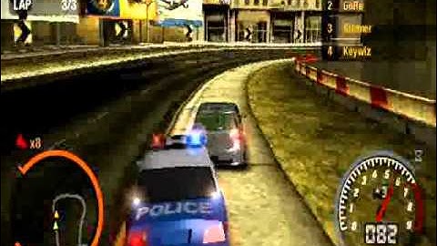 (PSP) Walktrough part 20 - Need For Speed Most Wanted 5 1 0