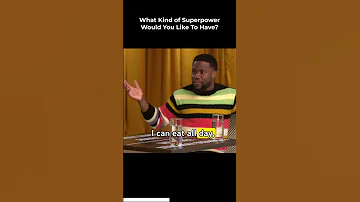 What Superpower Would You Choose?😂 #KevinHart #DwayneJohnson #funnyshorts