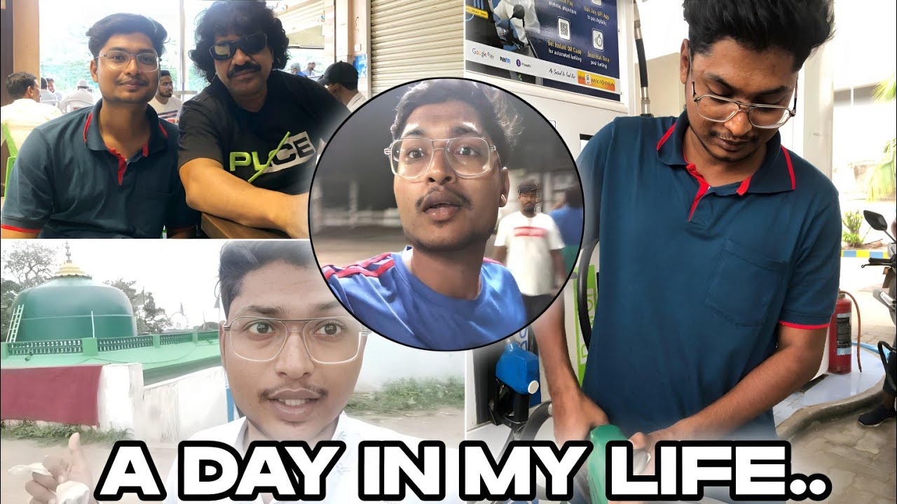 A Rauf Bhai A DAY IN MY LIFE | Met Hero | Petrol Bunk | JP Dargah | Box Cricket ...
