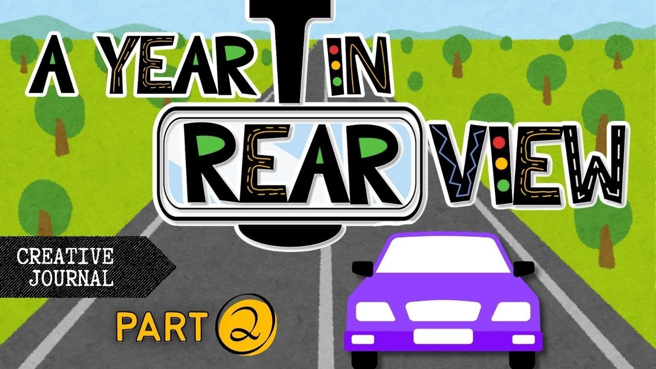 Итоги творческого журнала 2025 года с интерактивными элементами ➡️ Год сзади ⬅️ 🚗⛕: ЧАСТЬ 1️⃣