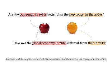 Comparing Apples and Oranges: Taxonomy and Design of Pairwise Comparisons within Tabular Data