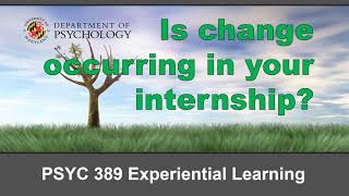 Full PSYC 389 Internship Challenge and Growth Update
