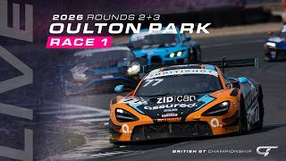 LIVE | Race 1 | Oulton Park | British GT 2026