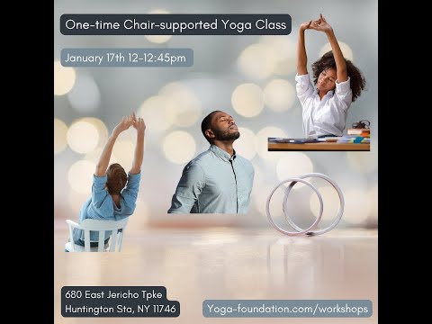 Chair-Supported Yoga