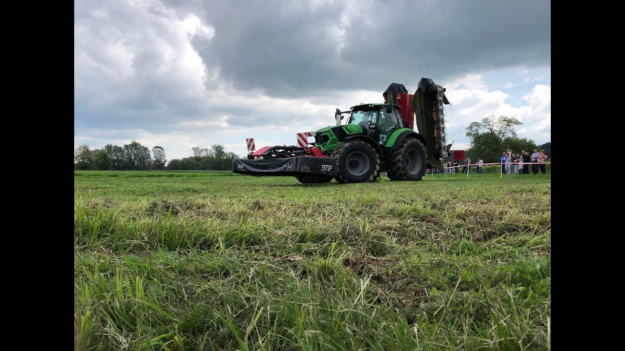 /Demonstracija kmetijskih strojev SIP in traktorjev DEUTZ FAHR/ (Na kmetiji Zemljak in Brodnjak)