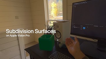 Subdivision Surfaces on Apple Vision Pro