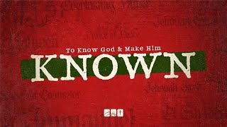 Known | Jehovah Shammah | 9:00 | Pastor Chris Lowe, Executive Pastor