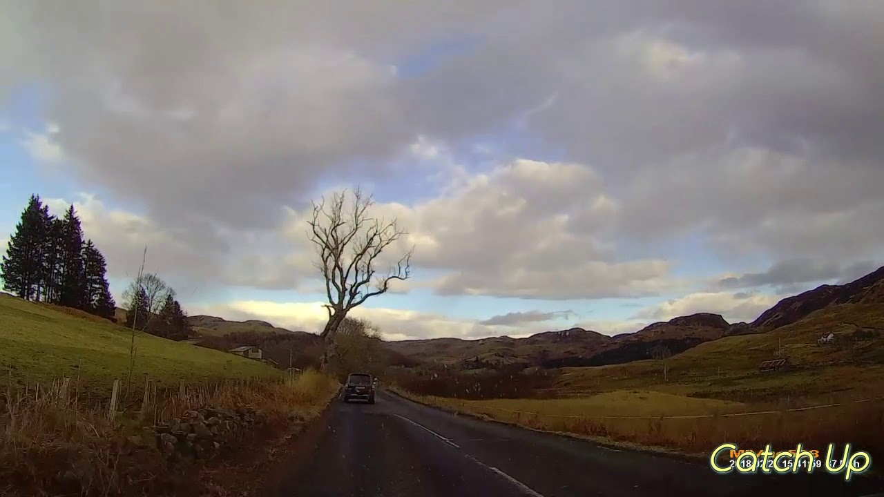 138  Dash cam footage of car journey from Craigdhu to Kilninver