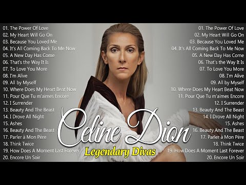 Celine Dion,Mariah Carey Hits Songs 2023 🏆 Greatest Playlist Songs Of World Divas Celine Dion 2024💖