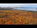 Lake Superior and the Upper Peninsula of Northern Michigan - 4K Drone Footage