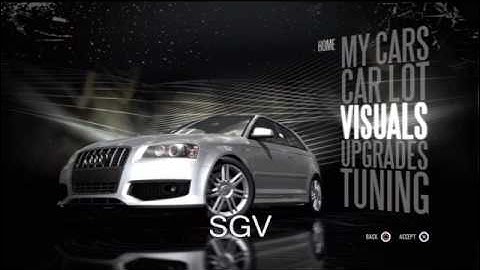 Need For Speed SHIFT Tuning Process [NEW Screenshots]