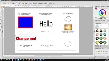 Year 9 - Project 2 - Lesson 1 - Serif DrawPlus Basic Tasks
