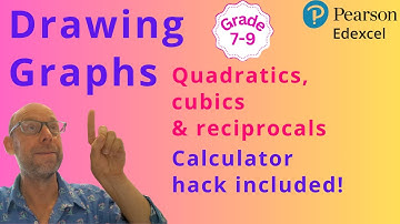 Drawing Graphs. Quadratic, Cubic & Reciprocal Graphs. Calculator hack. Exam Questions.  #igcsemaths