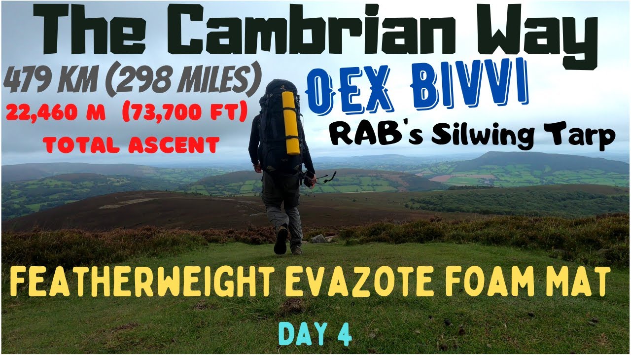 4. The Cambrian Way Brecon beacons national park wild camping OEX bush ...