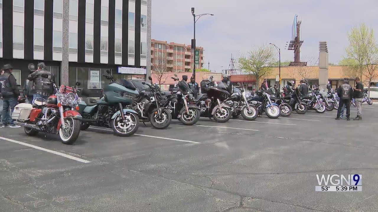Motorcyclists gear up for spring with bike blessing