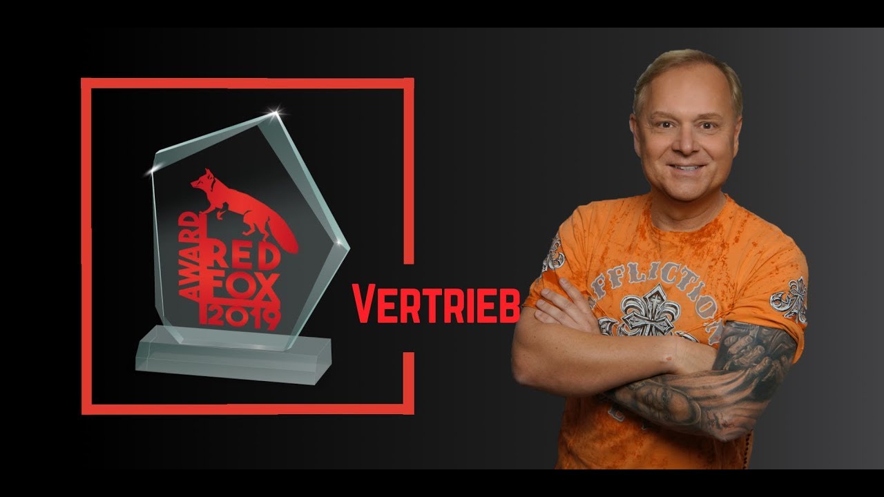 Red Fox Award 2019 - Uwe Rieder & Thomas Klußmann // Vertrieb