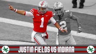 Justin Fields' 378 total yards and 3 TDs vs Indiana