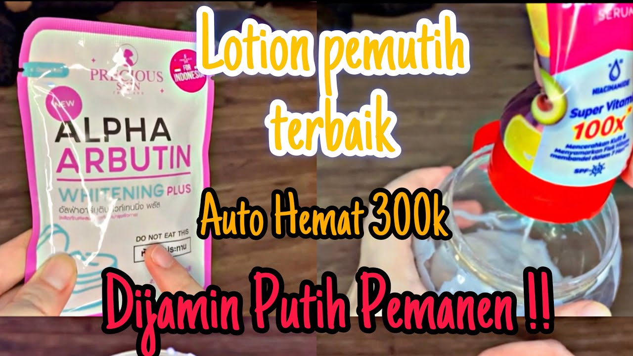 Body Lotion Racikan Paling Ampuh Memutihkan Kulit Campuran Alpha