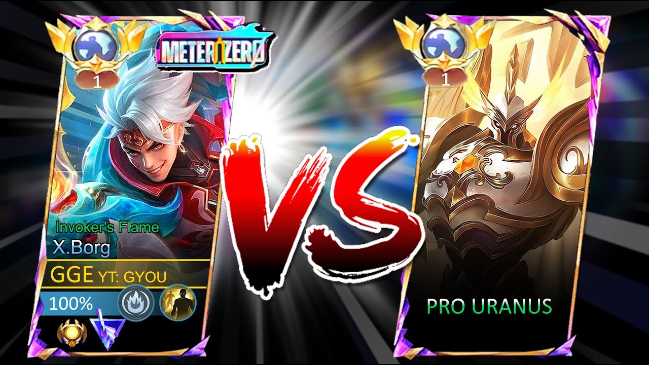 METRO ZERO Xborg Vs Pro Uranus - Unkillable [ EXP lane ]