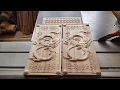 Dragon Backgammon with CNC. Нарды Дракон на ЧПУ