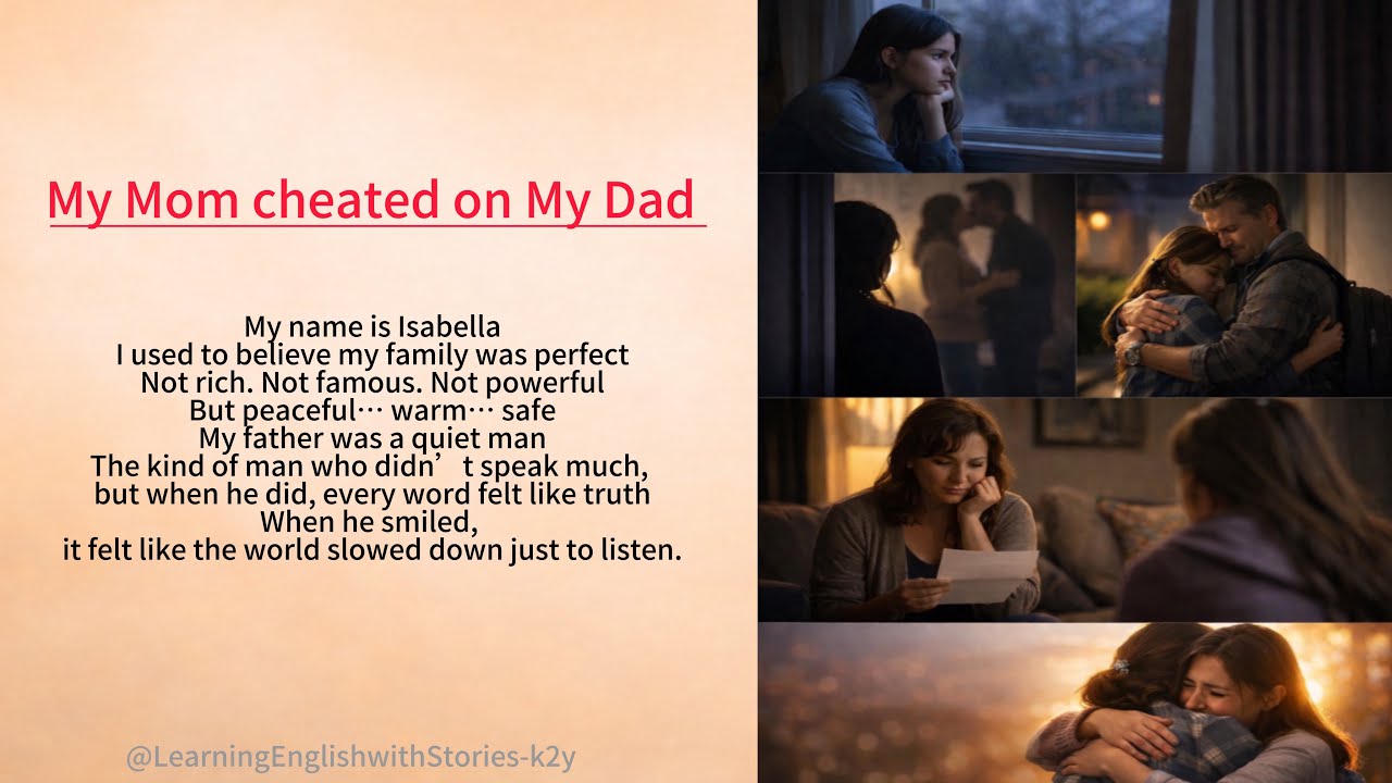 My mother cheated on my father 🌟 Learn English through story Level 2