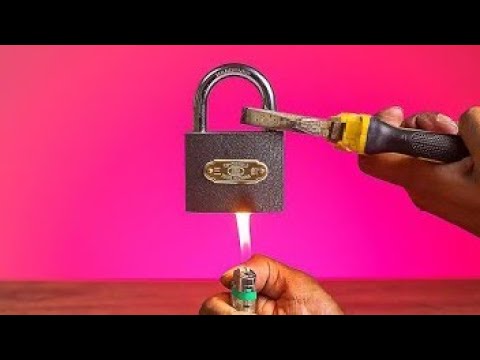2 Ways to Open a Lock 🔑 very easy