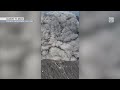 Tourists record deadly eruption as they flee for safety in Indonesia