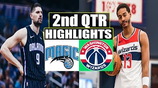 Washington Wizards vs Orlando Magic 2nd QTR GAME Highlights | Nov.11.29 |2023NBA Regular