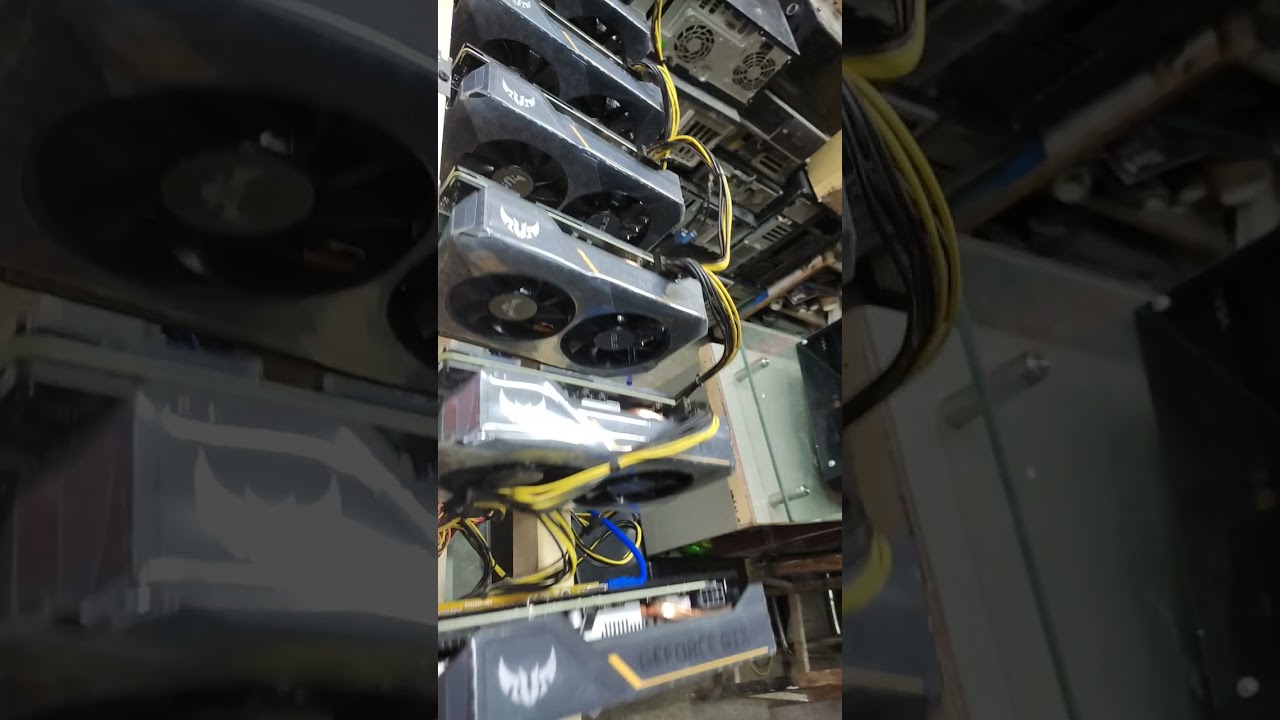 500 MHZ mining Rig Setup | GTX 1660ti GPU Mining