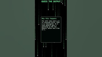 JS Weird: a.x = a = {...}