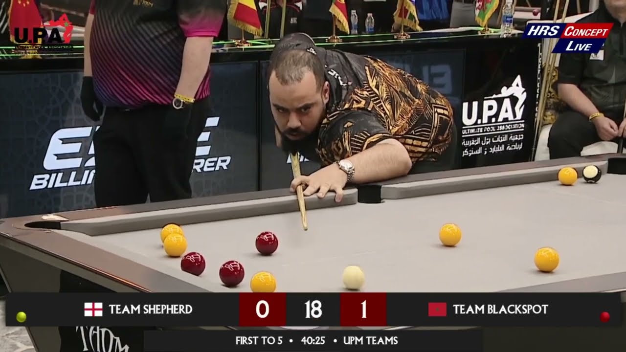 Ultimate Pool Morocco - Team event - Team Shepherd vs Team Blackspot