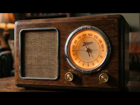 Vintage Jazz Radio 🪑 Old Library Jazz for Study, Focus & Cozy Evenings